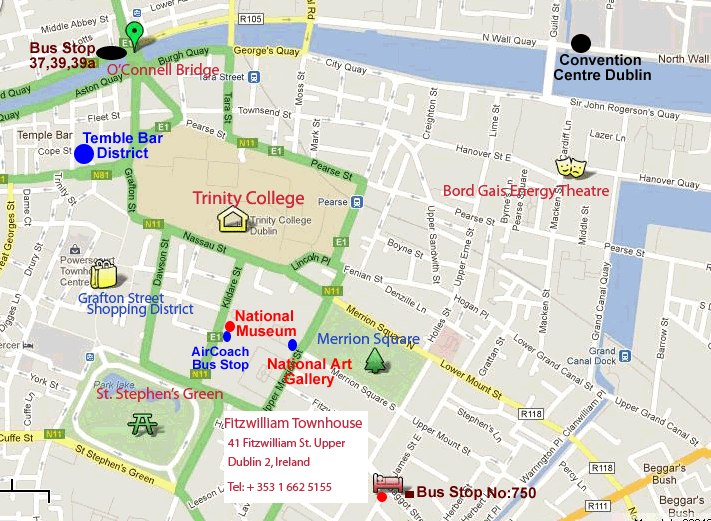 Dublin Hotels City Centre B&B Rates